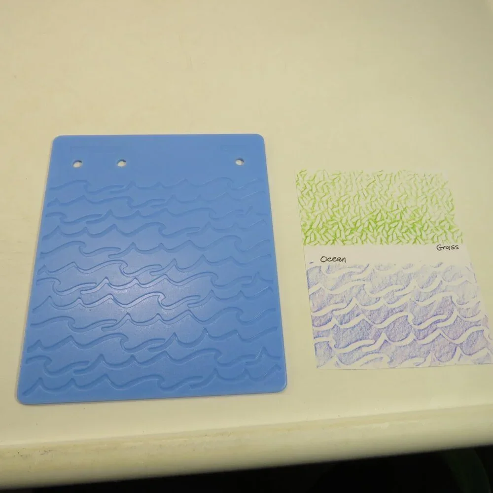 Fiskars Texture (4) Plates (thick) 7x5.75
